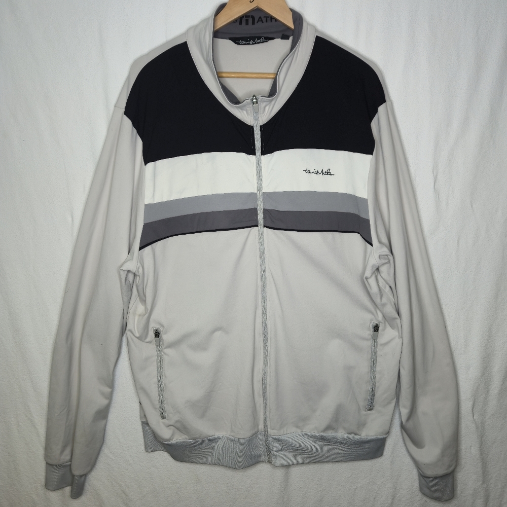 Travis Mathew Men's Full Front Zippered Stretchy Athletic Jacket Size XXL